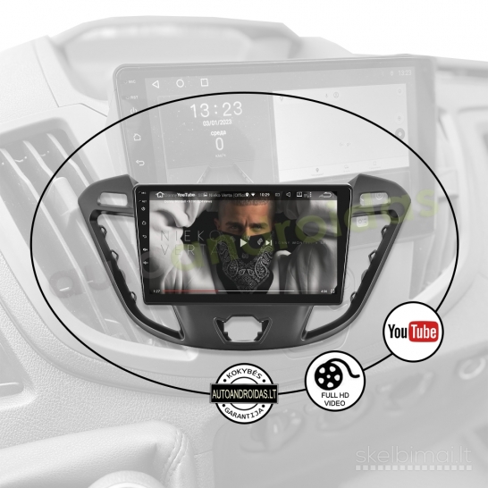 FORD TRANSIT CUSTOM TOURNEO 2012-2021 Android multimedia AndroidAuto Carplay