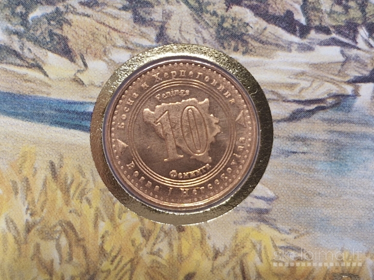 Bosnija ir Hercegovina 10 feningų, 1998 KM# 115