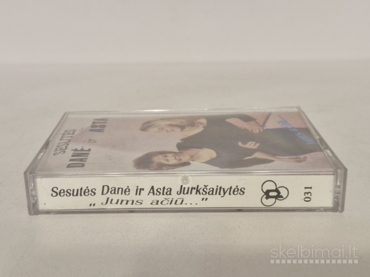 Audio kasetė Asta Ir Danė Jurkšaitytės – Jums Ačiū...