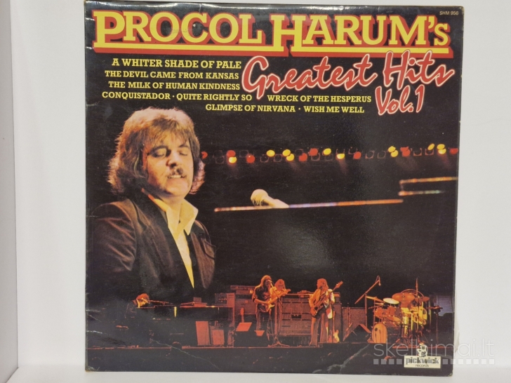LP plokštelė Procol Harum ‎– Greatest Hits Vol. 1
