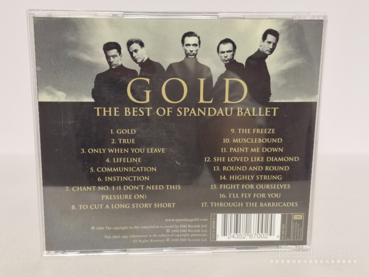 Audio CD Spandau Ballet – Gold