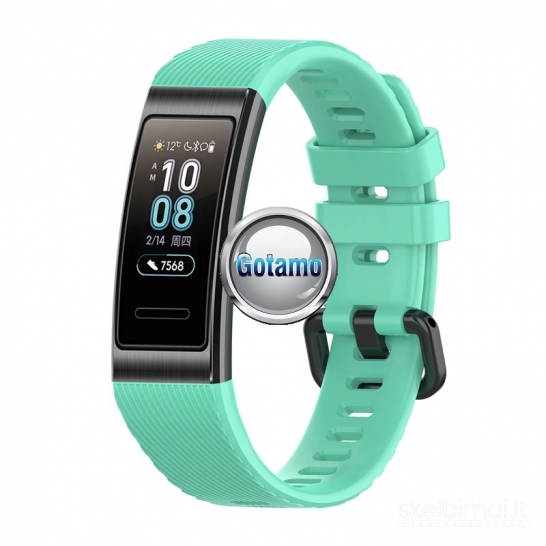 609 Apyrankės dirželiai Huawei Band 4 Pro, Band 3, Band 3 Pro