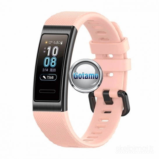 609 Apyrankės dirželiai Huawei Band 4 Pro, Band 3, Band 3 Pro