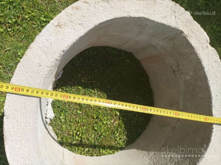 Du vamzdžiai , šuliniai f-60cm ir f-50cm