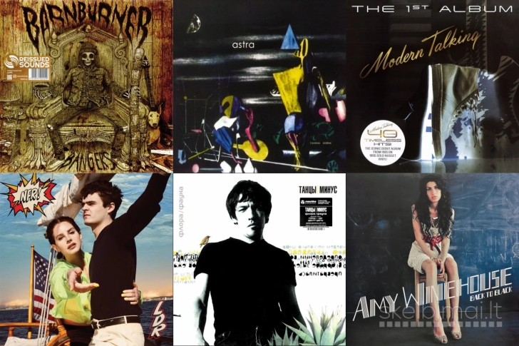 Naujos nepraplėštos plokštelės