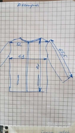 Džemperis su užtrauk. , XL ir +3 spalvoti L-XL