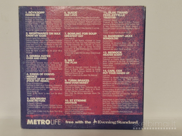 Audio CD Various – Metro Life The Album