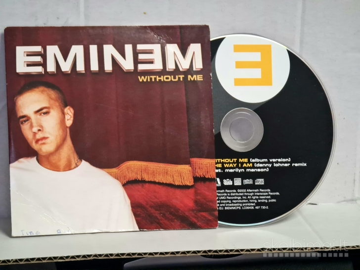 Eminem audio CD + DVD + singlas