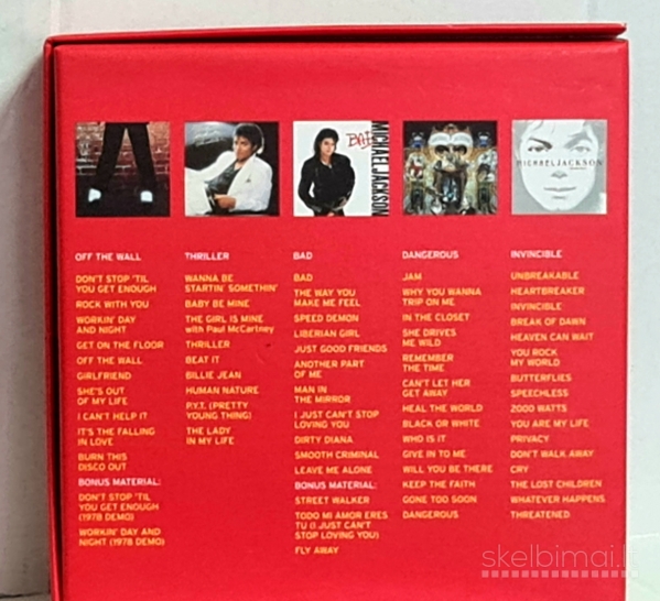 M . Jackson BOX 5CD