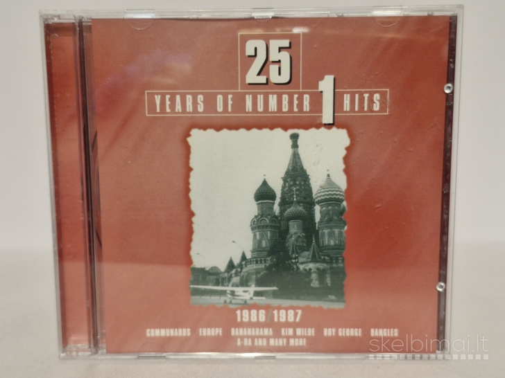 Audio CD Various – 25 Years Of Number 1 Hits Volume 8 - 1986/1987