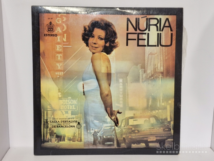 LP plokštelė Núria Feliu – Núria Feliu