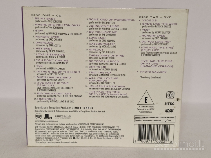 Audio CD + DVD Various – Dirty Dancing
