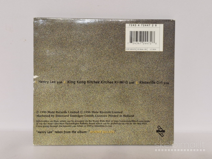 Audio CD Nick Cave And The Bad Seeds & PJ Harvey – Henry Lee