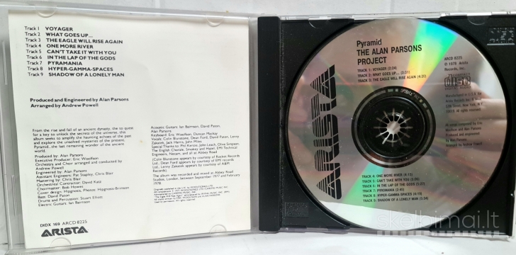 Alan Parsons Project "Pyramid"