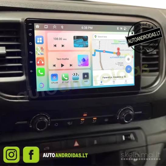 EXPERT JUMPY PROACE 2016-21 Android multimedia Carplay AndroidAuto