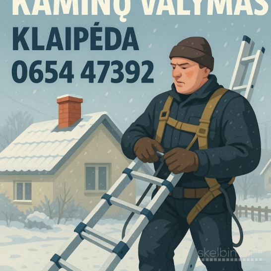 Kaminų valymo paslaugos Klaipėdoje