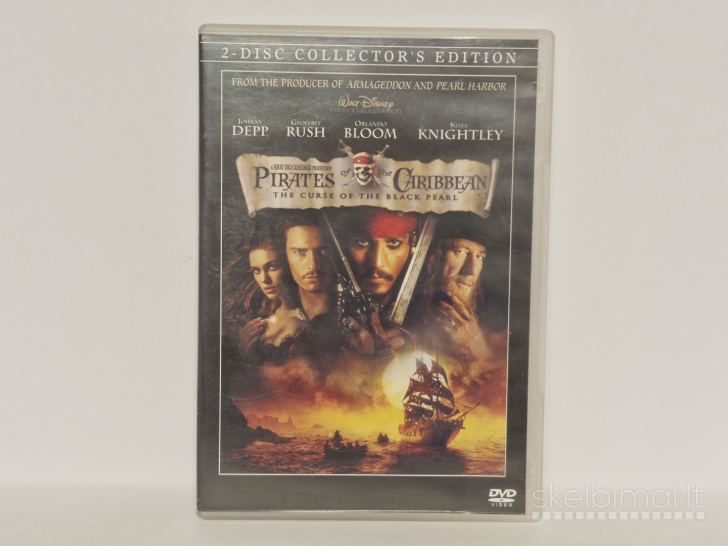DVD filmas Pirates of the Caribbean The Curse of the Black Pearl