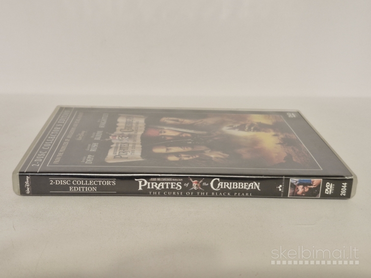 DVD filmas Pirates of the Caribbean The Curse of the Black Pearl