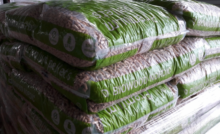 Medžio pjuvenų granulės EnPlus A1 Klaipėdoje 