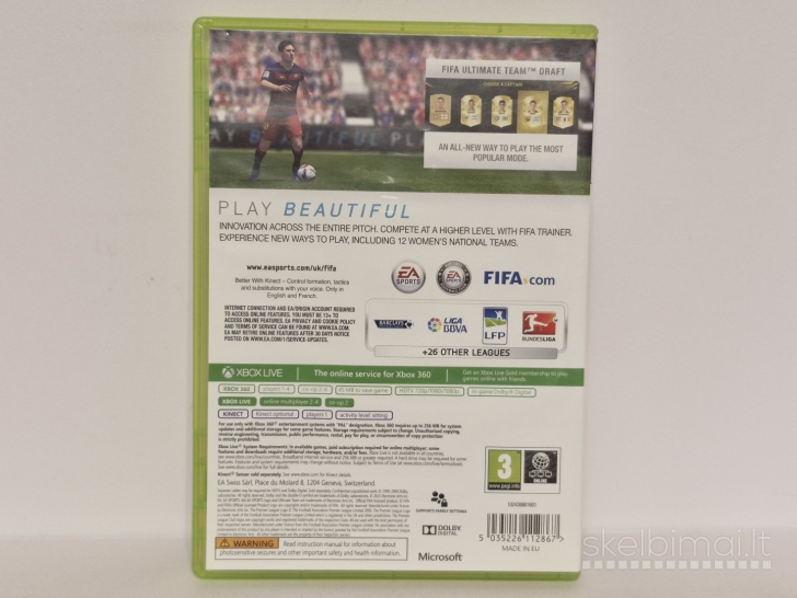 Žaidimas FIFA 16 PAL Xbox 360