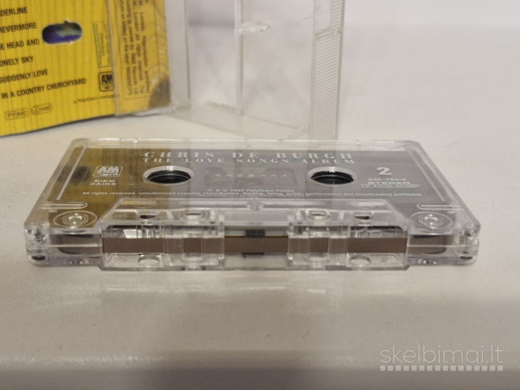 Audio kasetė Chris de Burgh – The Love Songs