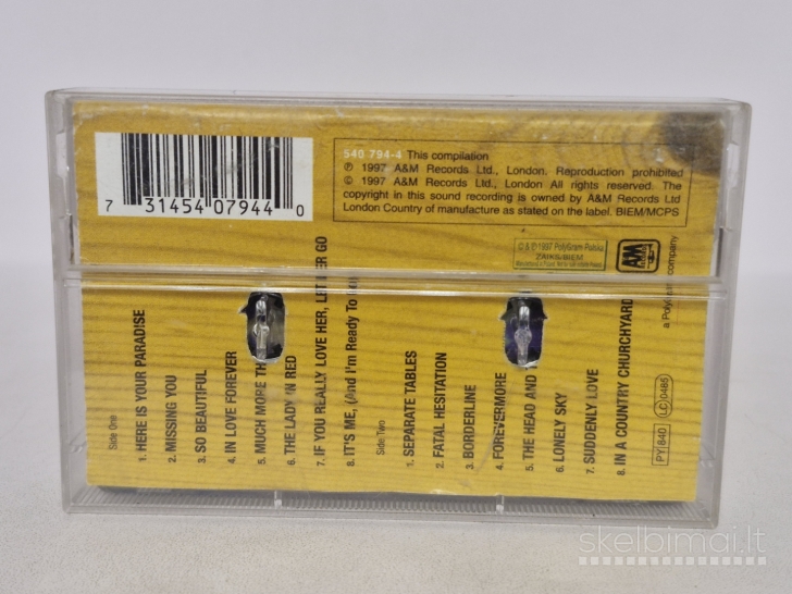 Audio kasetė Chris de Burgh – The Love Songs