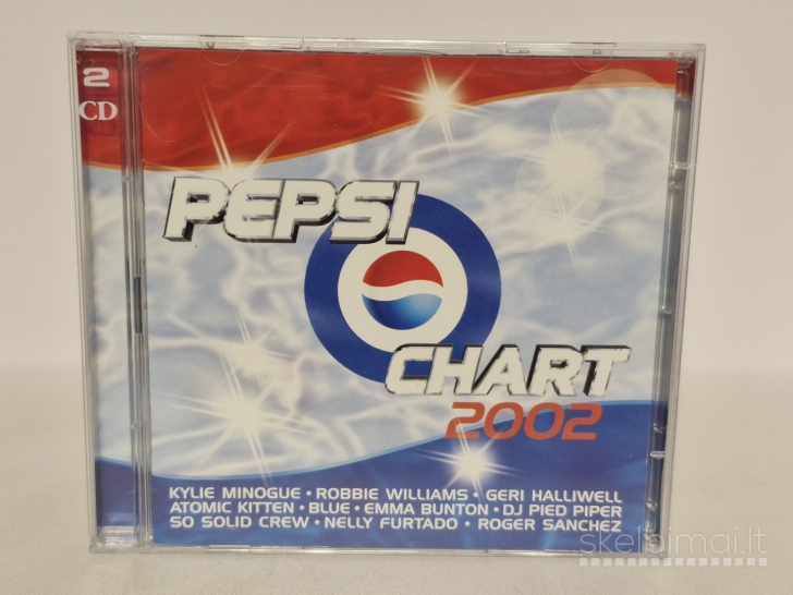 Dvigubas audio 2CD Various – Pepsi Chart 2002