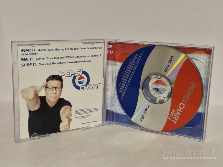 Dvigubas audio 2CD Various – Pepsi Chart 2002