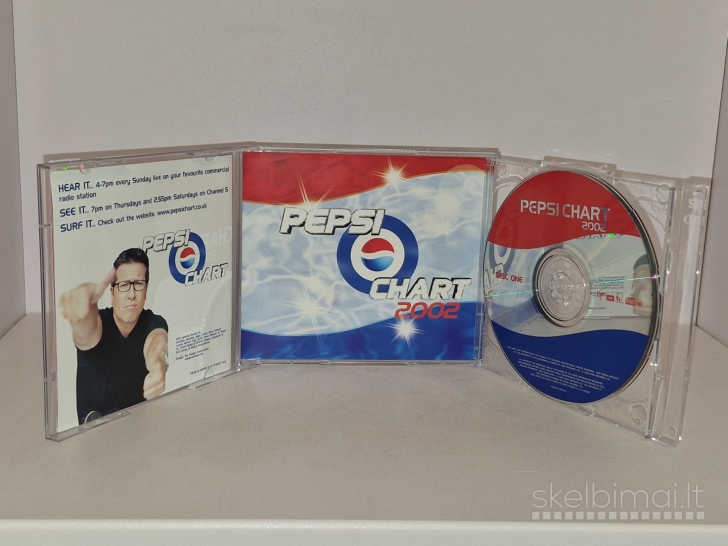 Dvigubas audio 2CD Various – Pepsi Chart 2002
