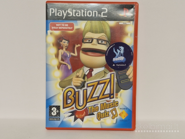 Žaidimas Buzz The Music Quiz PAL Playstation 2
