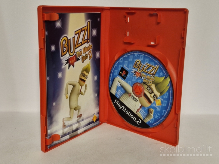 Žaidimas Buzz The Music Quiz PAL Playstation 2