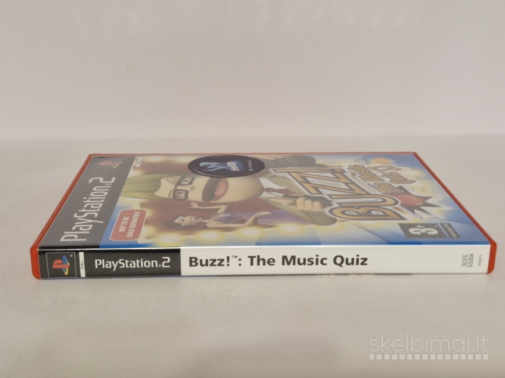 Žaidimas Buzz The Music Quiz PAL Playstation 2