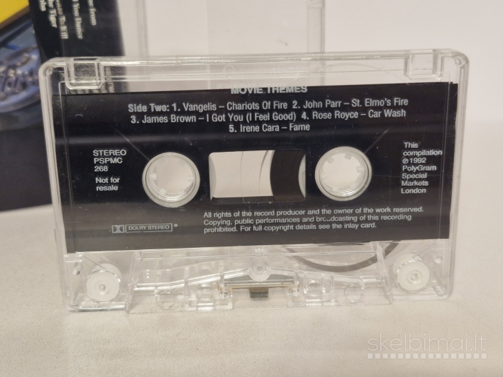 Audio kasetė Various – Movie Themes