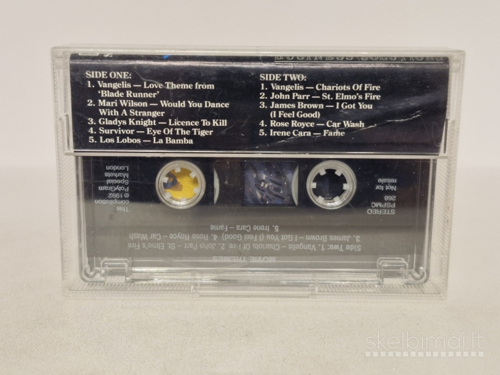 Audio kasetė Various – Movie Themes