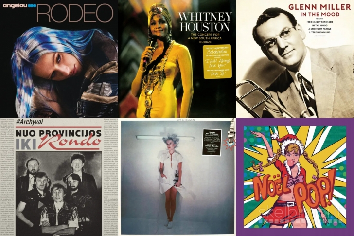 Naujos nepraplėštos plokštelės