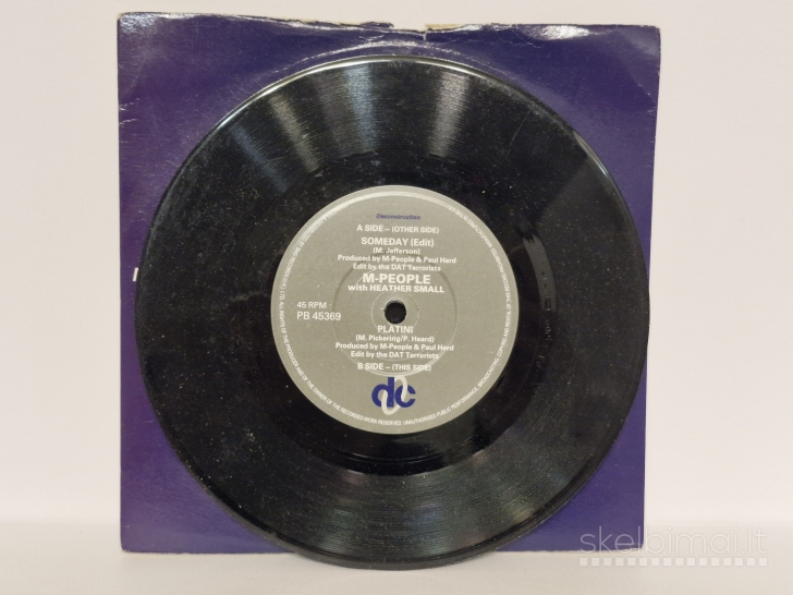 LP plokštelė M People With Heather Small – Someday