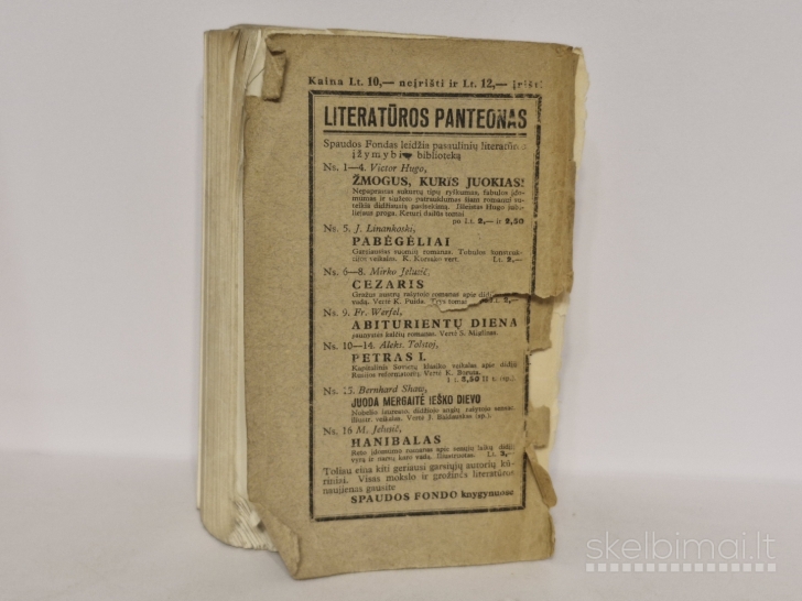 Knyga „Tarptautinių žodžių žodynas“ 1936m.