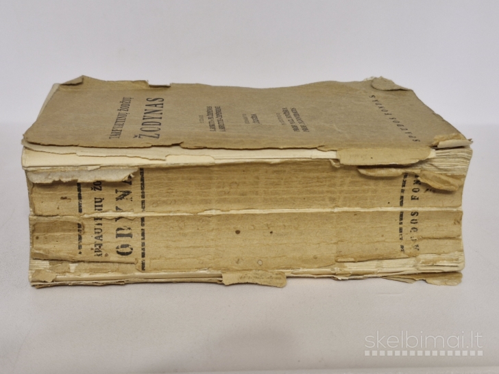 Knyga „Tarptautinių žodžių žodynas“ 1936m.