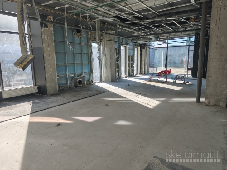 Išnuomojamos 365,77 kv.m. Komercinės patalpos Naujoji Uosto g. 1 aukštas