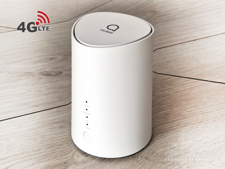 4G+ LTE modemas Alcatel HH71VM su maitinimo blokeliu