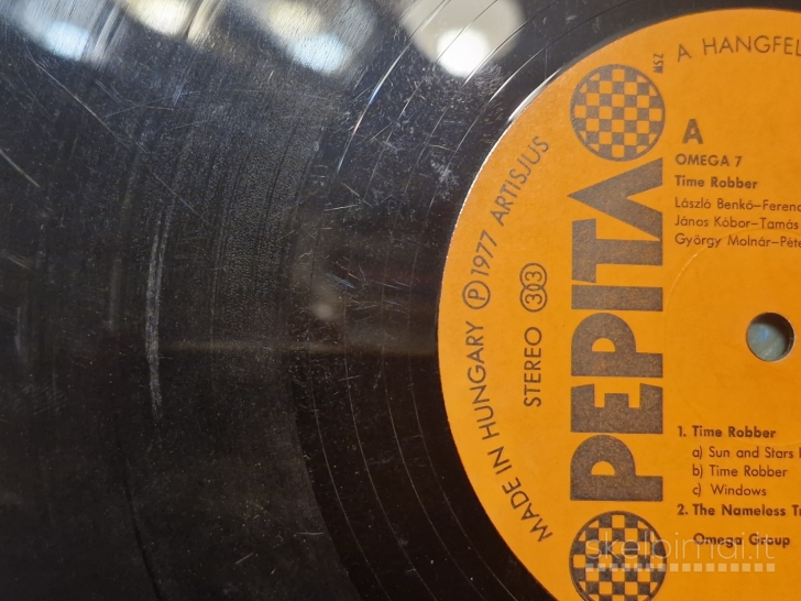 LP plokštelė Omega – Omega 7: Időrabló