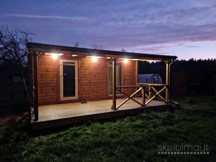 Birštono sav. Nemuno kilpų regioninis parkas naujas sodo namelis