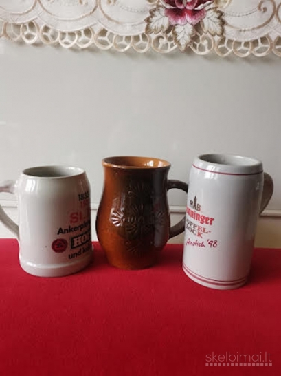 Vintažiniai alaus bokalai kolekcininkams ...