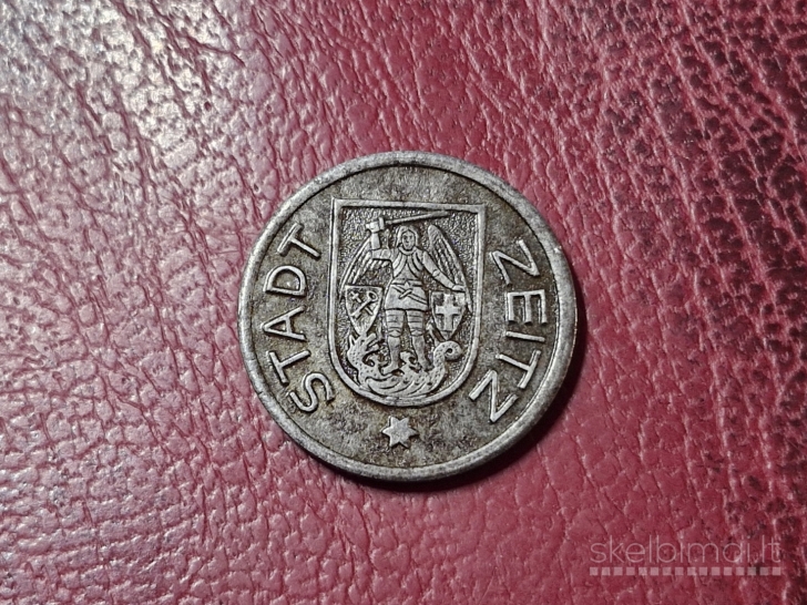 10 Pfennig 1919 Zeitz Notgeld Vokietija Fe