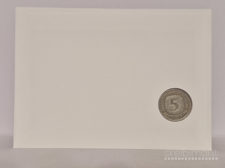 Vokietija 5 markės, 1975F KM# 140.1 Numizmat. voke