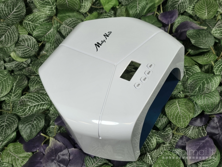 Nagų lempa LED/UV su veidrodiniu dugnu 298w