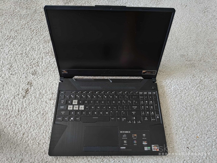 ASUS TUF Gaming A15  nešiojamas kompiuteris