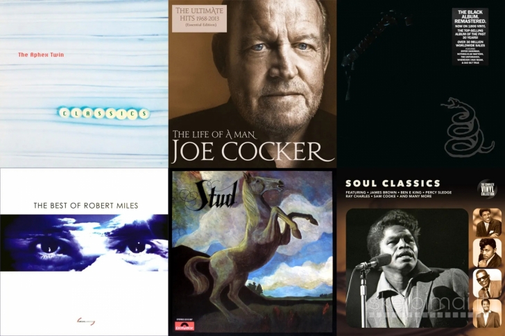 Naujos nepraplėštos plokštelės