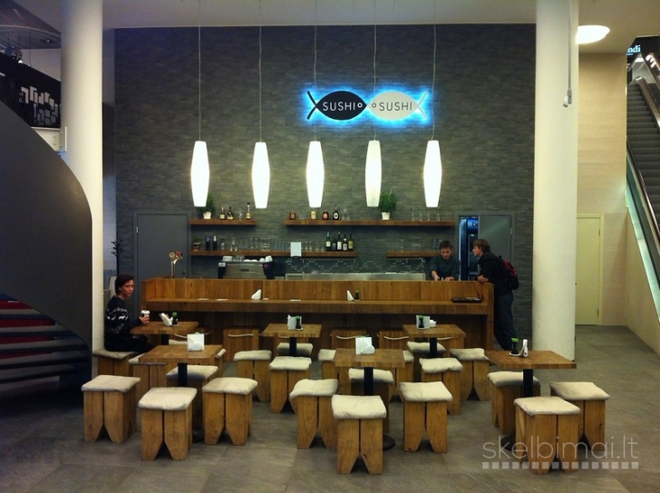 Parduodamas sushi baras