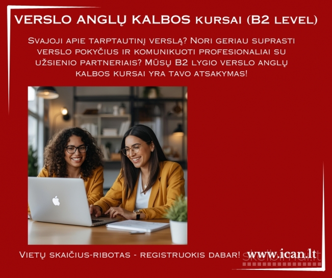 Verslo anglų kalbos kursai